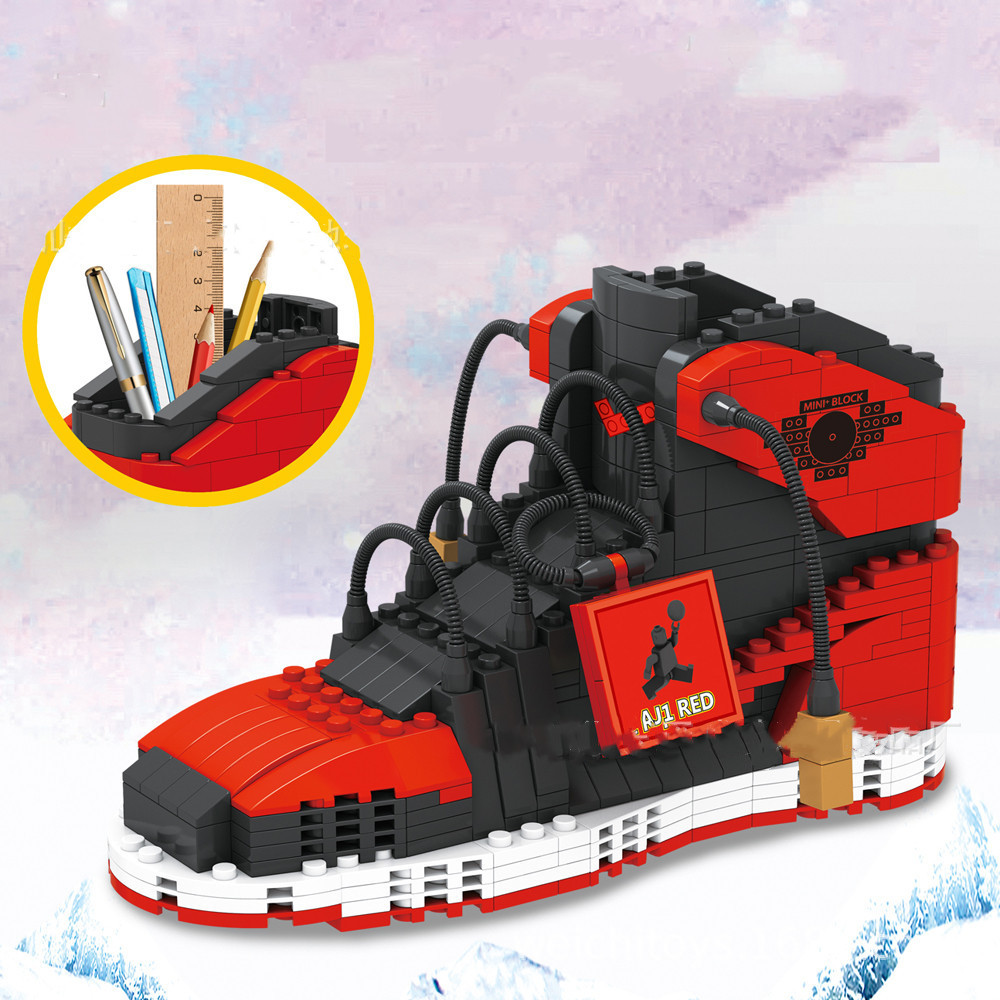 Sneaker Care Box - 스포츠 농구 신발 빌딩 블록 운동화