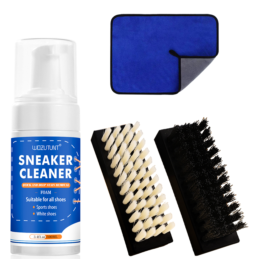 Sneaker Care Accessories - 운동화용 흰색 신발 클리너 키트 캔버스