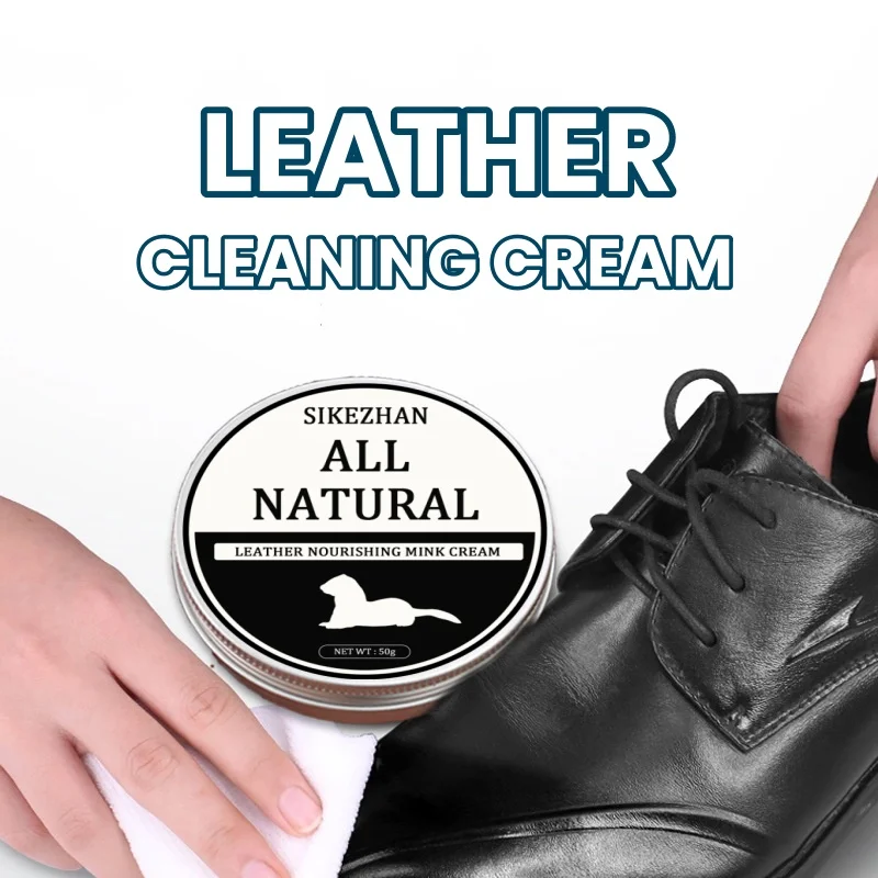 Shoe Polish Cream - SIKEZHAN 가죽 소파 클리너, 광택제 밍크