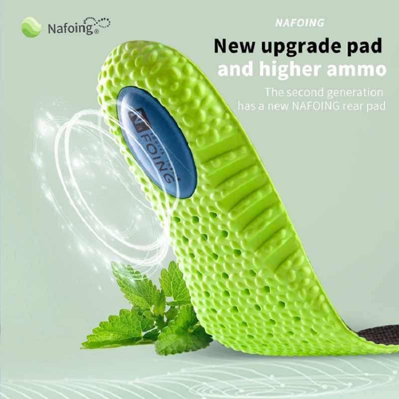 스포츠 충격 흡수 깔창 녹색 PU 메모리 폼, 통기성  - Insole Memory Foam 리뷰 및 가격