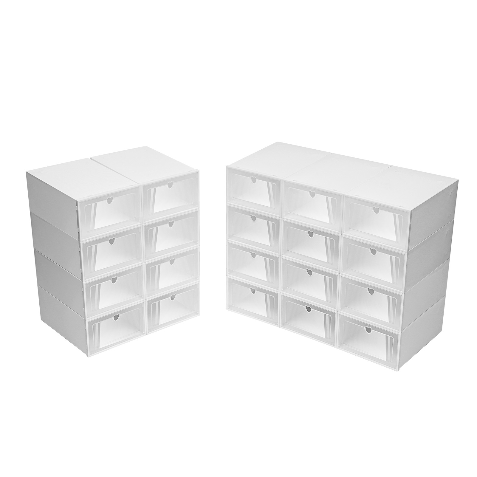 투명 PP 신발 상자 20개, 각각 33 X 23 X  - Shoe Box Display 리뷰 및 가격