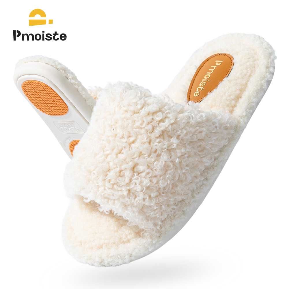 Pmoiste 퍼지 하우스 슬리퍼 여성용 편안하고 부드 - Insole Memory Foam 리뷰 및 가격
