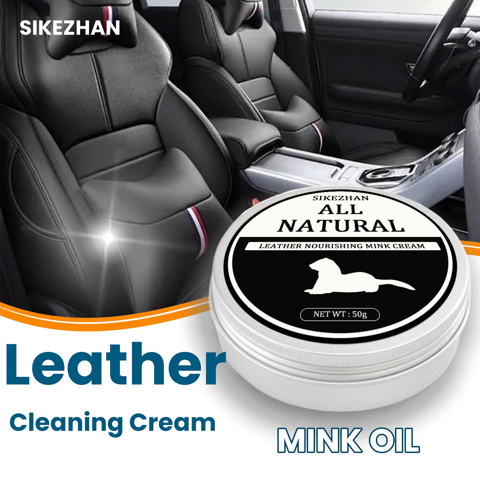 SIKEZHAN 가죽 소파 클리너, 광택제 밍크 오일  - Shoe Polish Cream 리뷰 및 가격