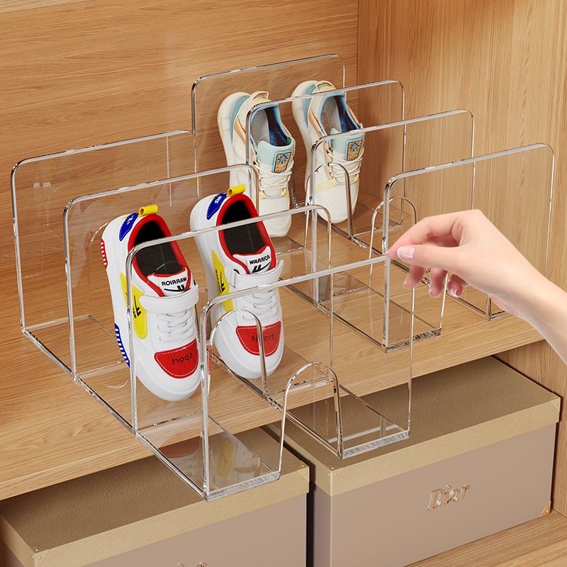 어린이 신발 상자 가정용 신발 캐비닛 보관 공간 절약  - Shoe Box Display 리뷰 및 가격