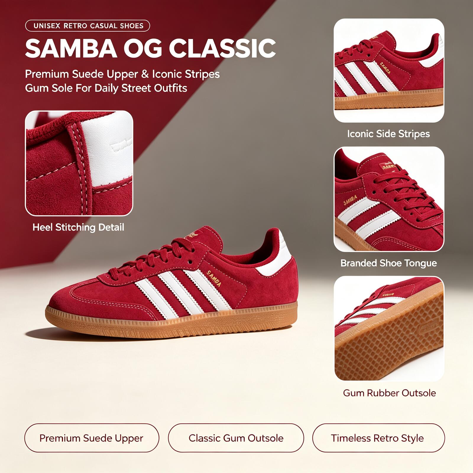아디다스 정품 SAMBA OG KJ2788 로우탑 독일 - Adidas Shoes Samba 리뷰 및 가격