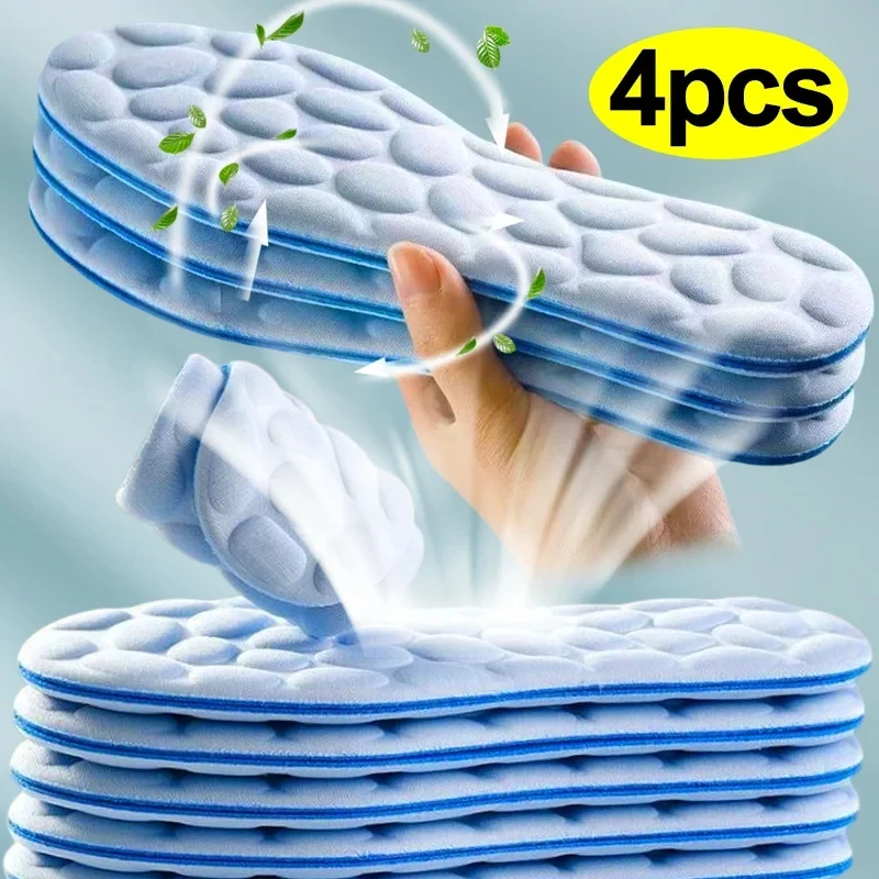 2/4개입 소프트 마사지 메모리 폼 깔창 스포츠 러닝화 - Insole Memory Foam 리뷰 및 가격